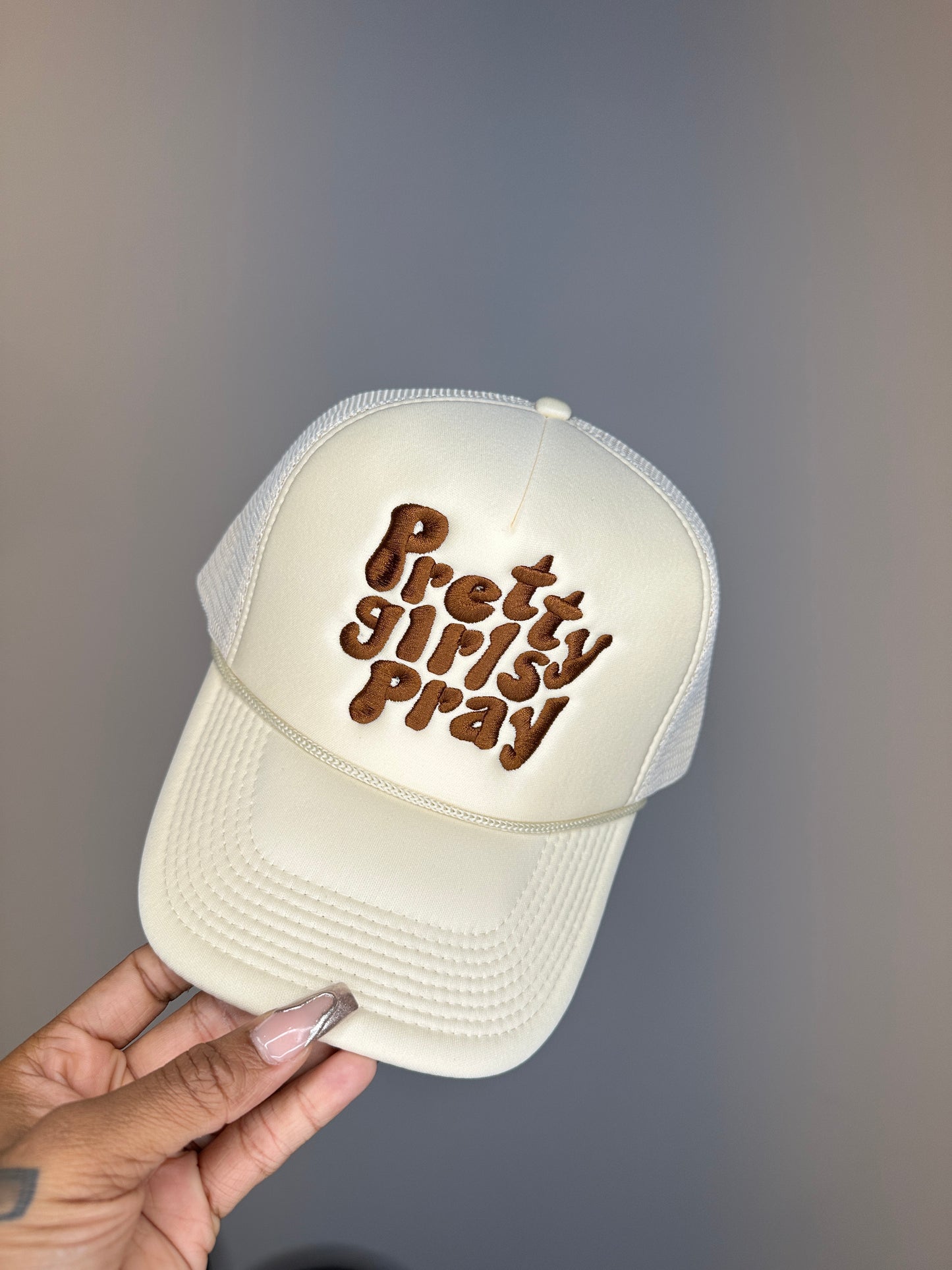 Pretty Girls Pray Trucker Hat