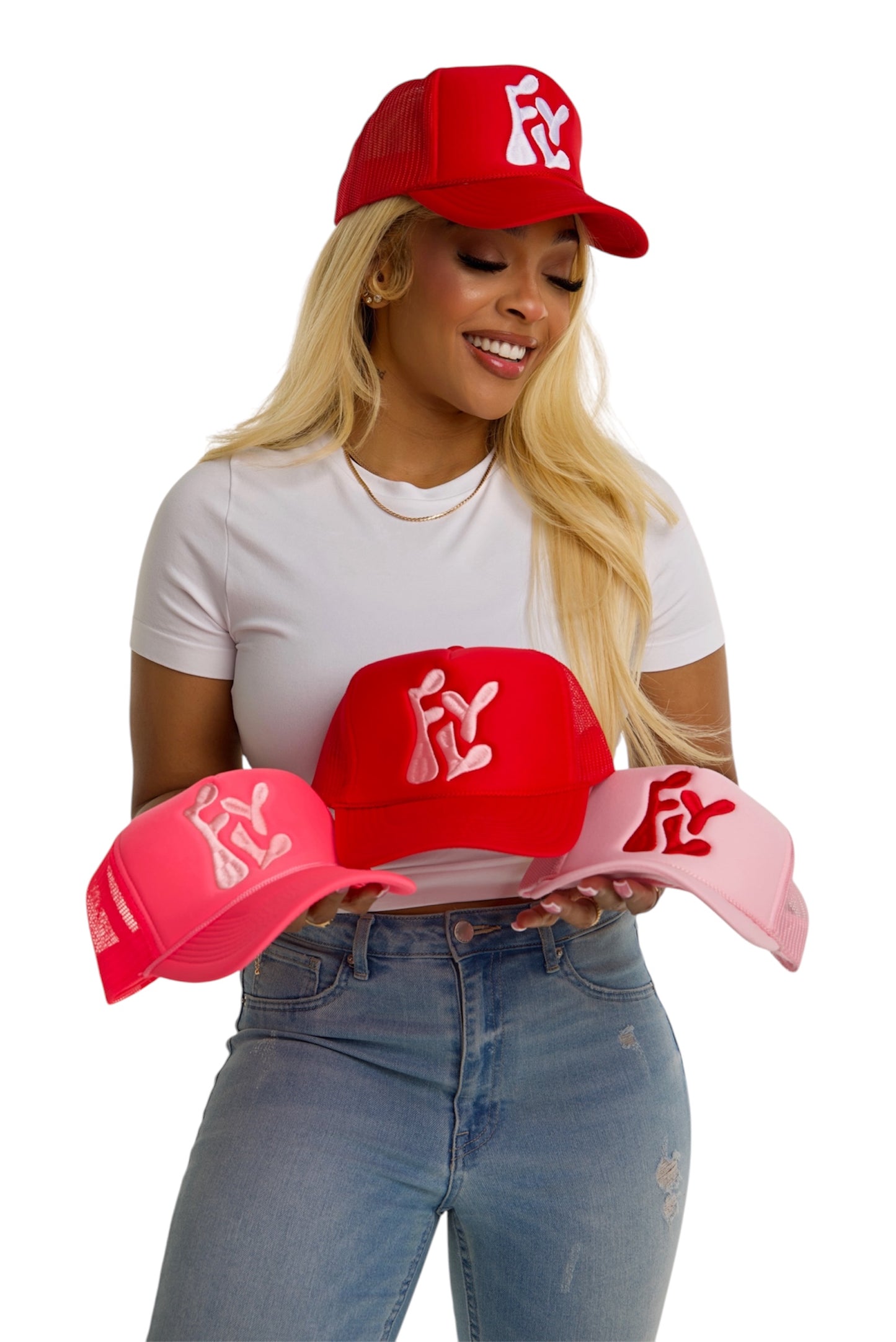 FLY TRUCKER HAT | LIMITED LOVE EDITION