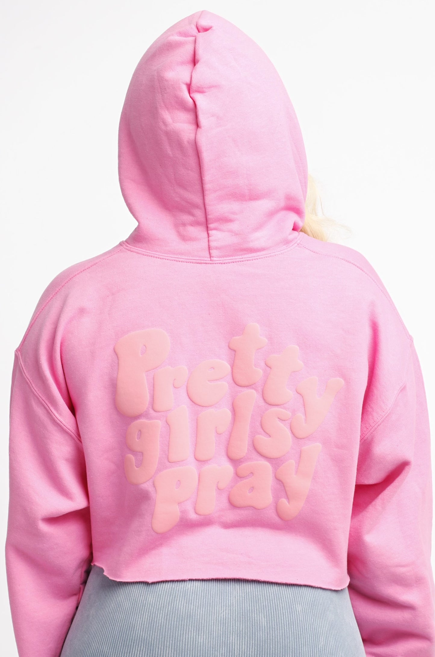 Pretty Girls Pray Collection | Bubble Gum Pink Hoodie