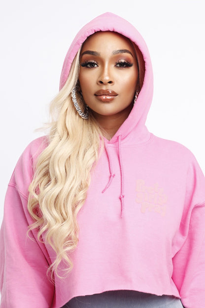 Pretty Girls Pray Collection | Bubble Gum Pink Hoodie